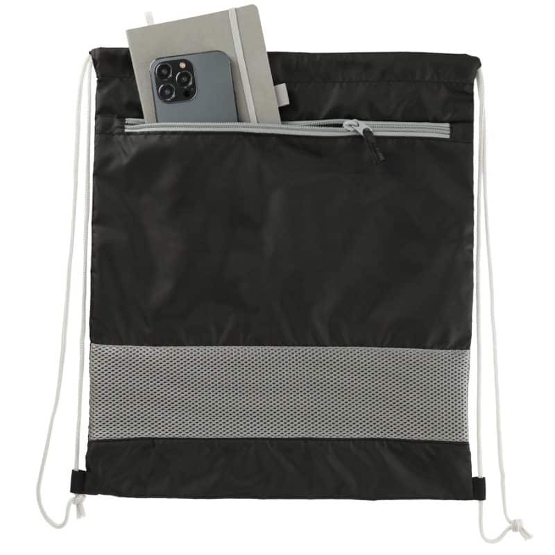 Custom Sparks Recycled Drawstring Bag - 4