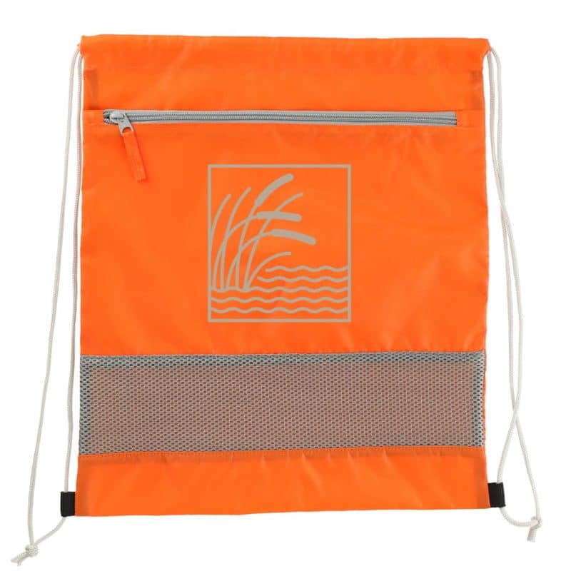 Custom Sparks Recycled Drawstring Bag - 6