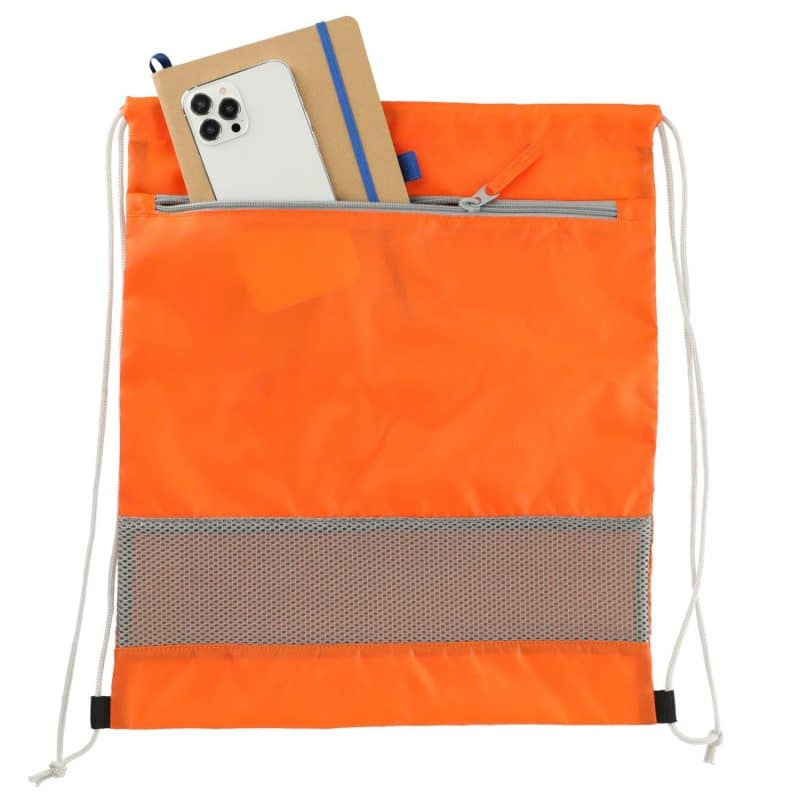 Custom Sparks Recycled Drawstring Bag - 9