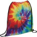 Custom Tie Dye Drawstring Bag - 1