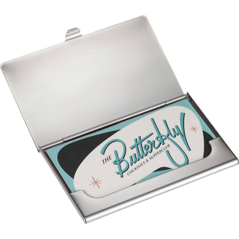Custom Traverse Business Card Holder - 3