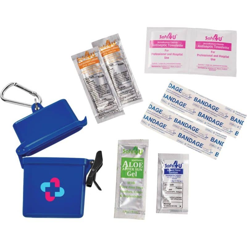 Custom Trek 8-Piece Waterproof First Aid Kit - 2