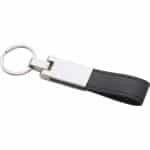 Custom UltraHyde Silver Key Ring - 2