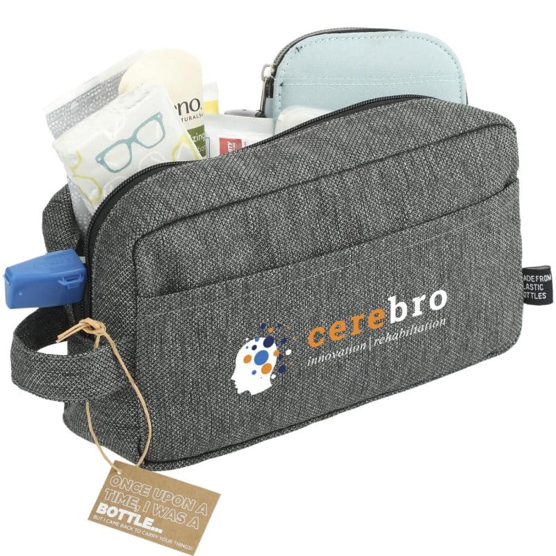 Custom Vila Recycled Dopp Kit Pouch - 3