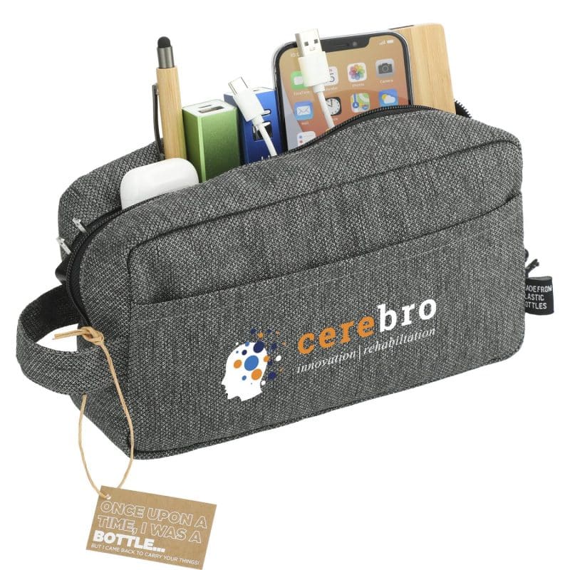 Custom Vila Recycled Dopp Kit Pouch - 4