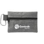 Custom Zippered 20-Piece First Aid Pouch - 8