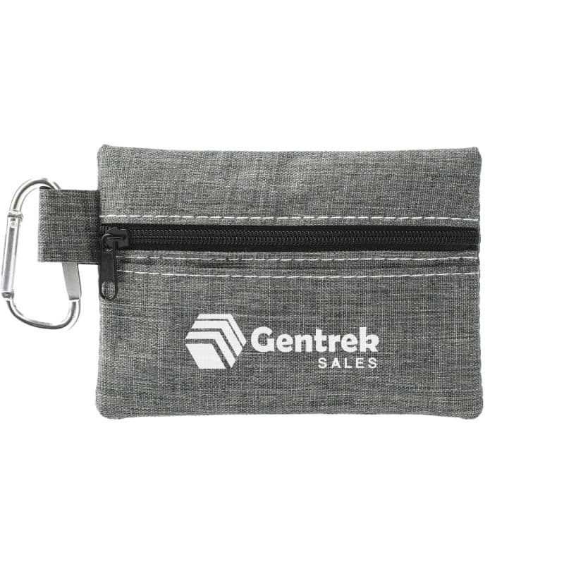 Custom Zippered 20-Piece First Aid Pouch - 8
