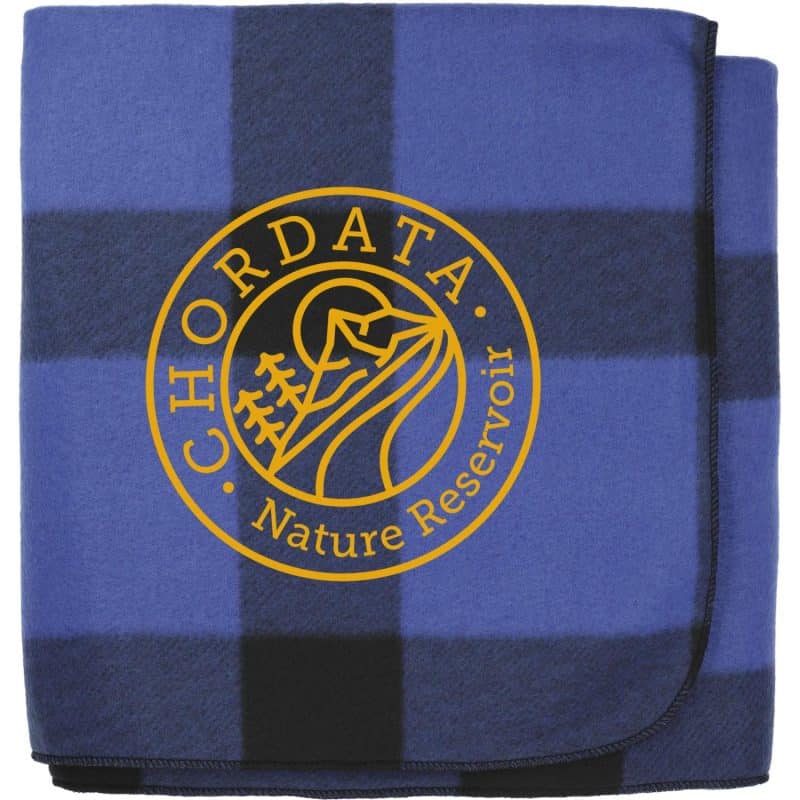 Custom Buffalo Plaid Fleece Blanket