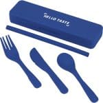 Custom Recycled Plastic Utensil To Go Set - 5