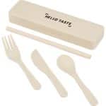 Custom Recycled Plastic Utensil To Go Set - 9