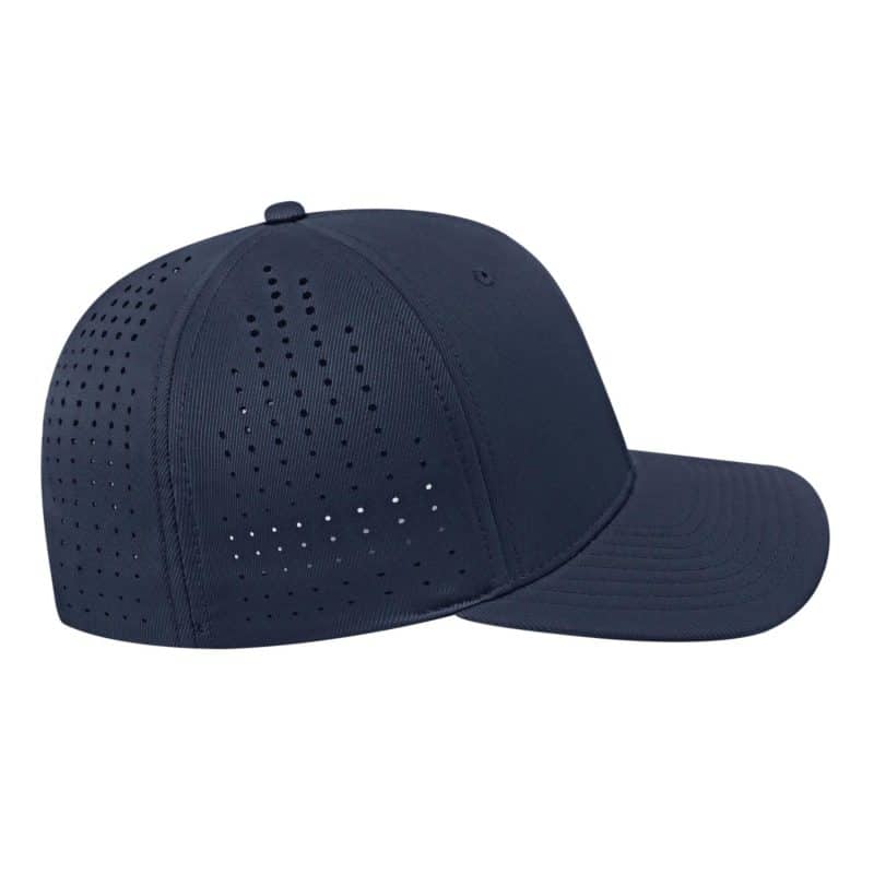 Custom Cap America Perforated Performance Snap Back Cap - 8