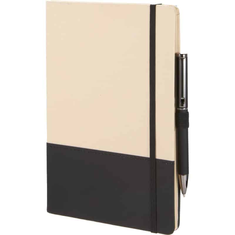 Custom 5'' x 7'' Sugarcane Paper Bound Notebook - 3