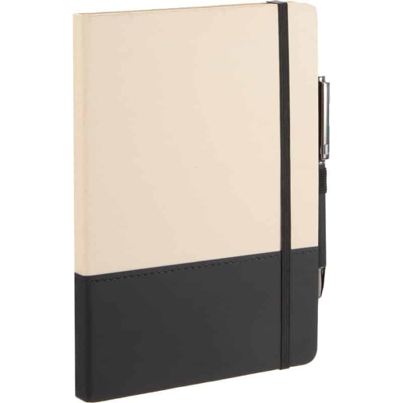 Custom 5'' x 7'' Sugarcane Paper Bound Notebook - 4
