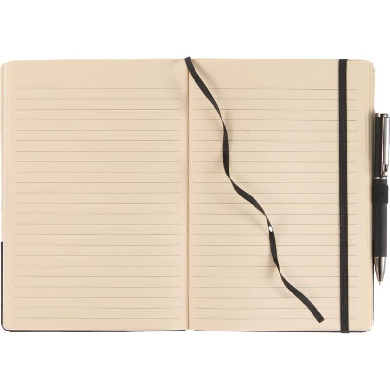Custom 5'' x 7'' Sugarcane Paper Bound Notebook - 5