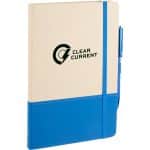Custom 5'' x 7'' Sugarcane Paper Bound Notebook - 6