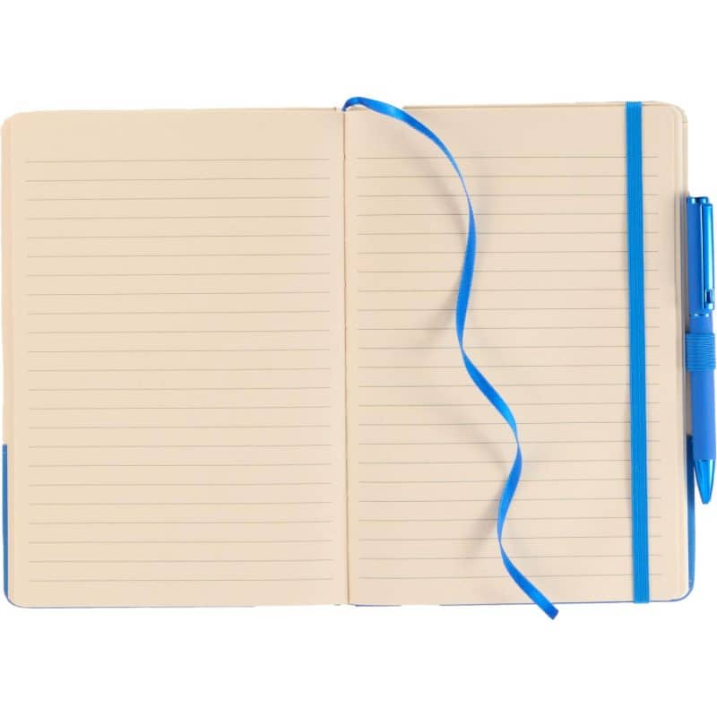 Custom 5'' x 7'' Sugarcane Paper Bound Notebook - 9