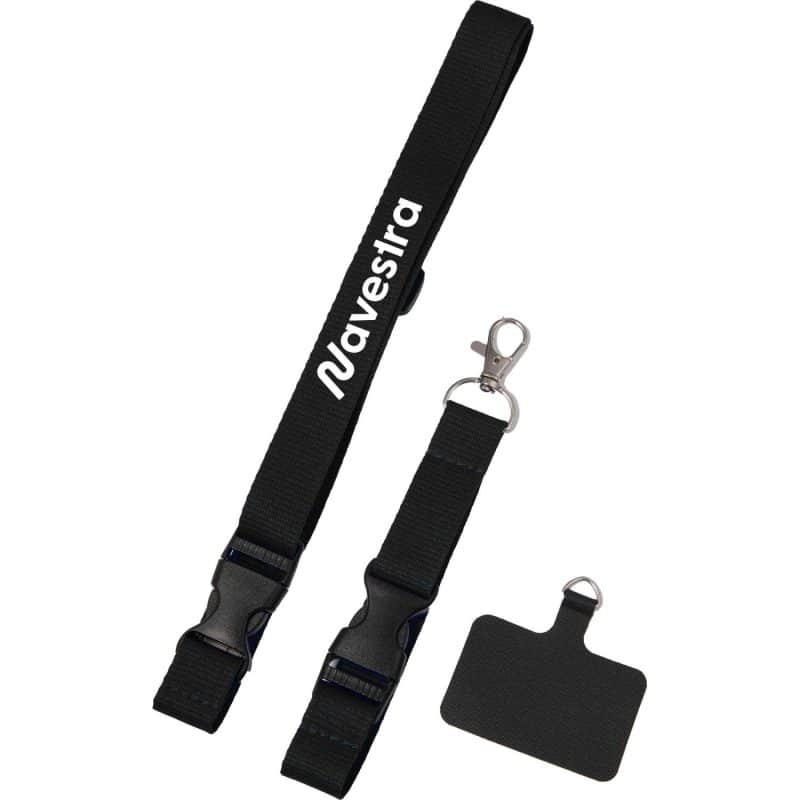 Custom Adjustable Recycled Phone Lanyard
