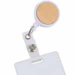 Custom Bamboo Badge Holder - 1