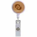 Custom Bamboo Badge Holder - 2