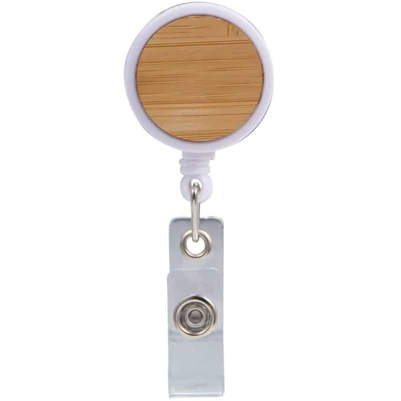 Custom Bamboo Badge Holder - 5