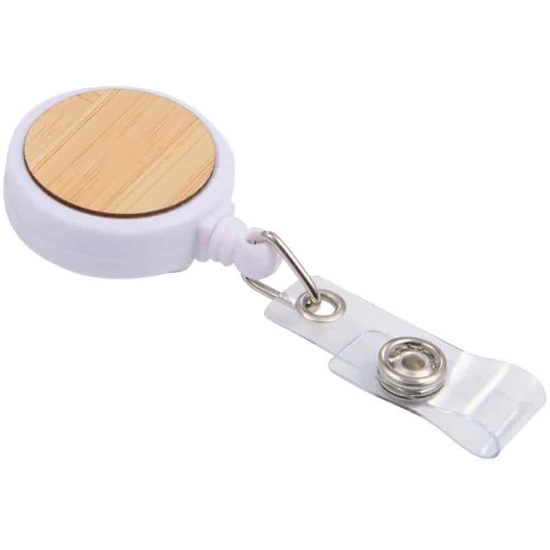 Custom Bamboo Badge Holder - 6