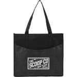 Custom Brooke Recycled Non-Woven Convention Tote - 1