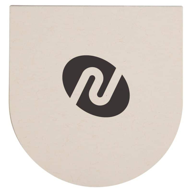 Custom Recycled Milk Carton Round Sticky Notes Pad