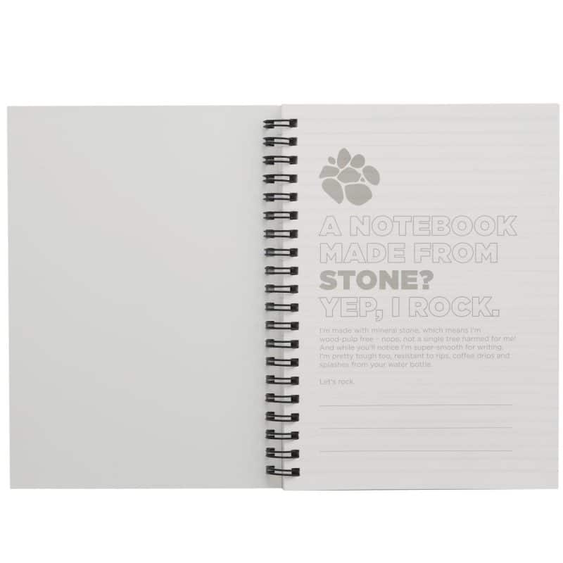 Custom 5'' x 7'' Mineral Stone Field Spiral Notebook - 8