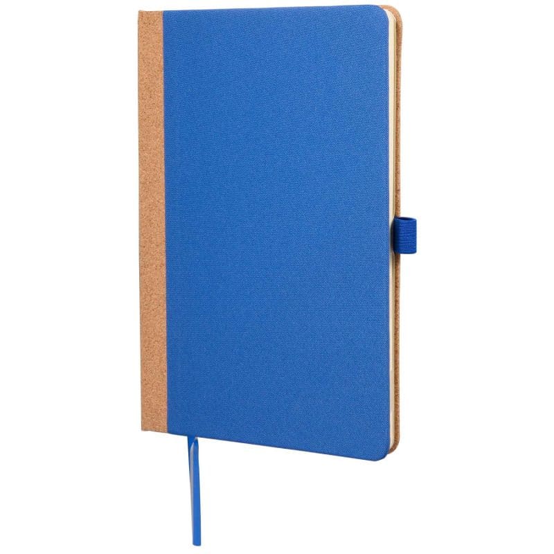 Custom 5.5'' x 8.5'' Recycled PET and Cork Bound Journal - 8
