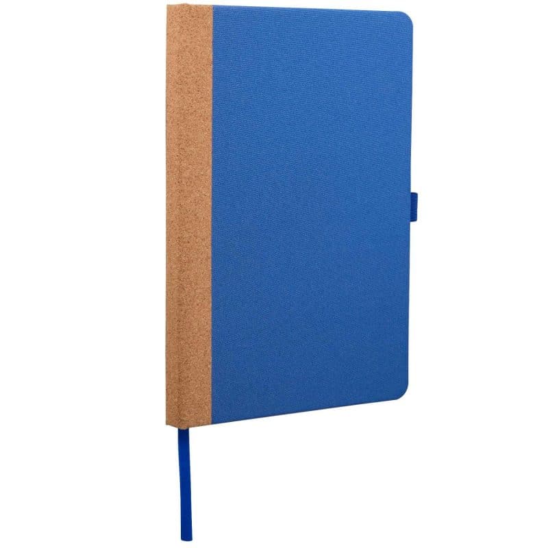 Custom 5.5'' x 8.5'' Recycled PET and Cork Bound Journal - 9