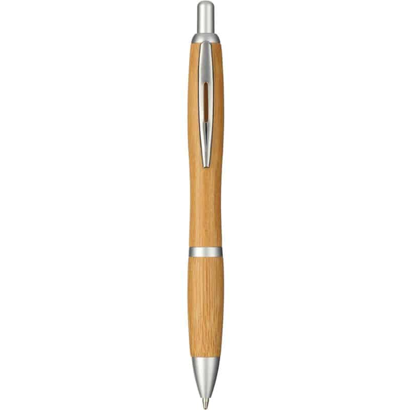 Custom Bamboo Nash Ballpoint Pen - 4