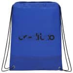 Custom Crossweave Heat Sealed Drawstring Bag - 6