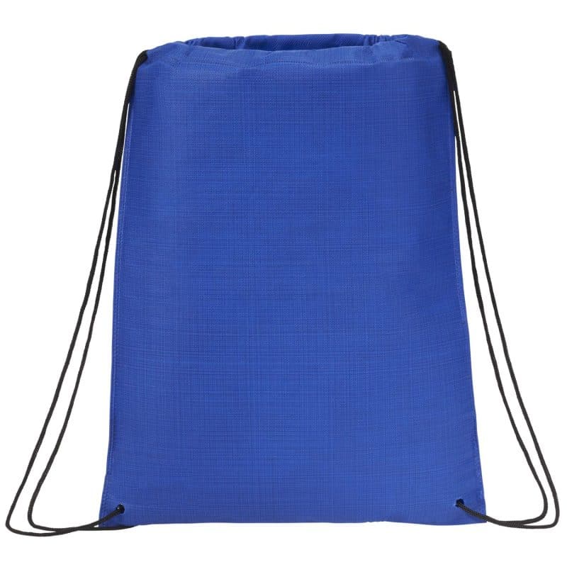 Custom Crossweave Heat Sealed Drawstring Bag - 7