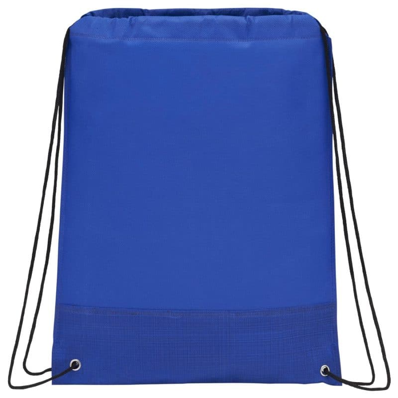 Custom Crossweave Heat Sealed Drawstring Bag - 8
