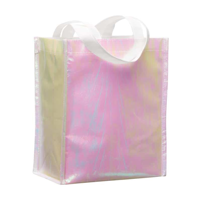 Custom Iridescent Non-Woven Gift Tote - 6