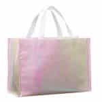 Custom Iridescent Non-Woven Shopper Tote - 5