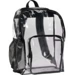 Custom Lucent Deluxe Clear PVC Backpack - 2