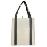 Custom Neptune Recycled Non-Woven Grocery Tote - 3