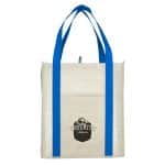 Custom Neptune Recycled Non-Woven Grocery Tote - 4
