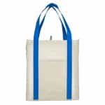 Custom Neptune Recycled Non-Woven Grocery Tote - 5