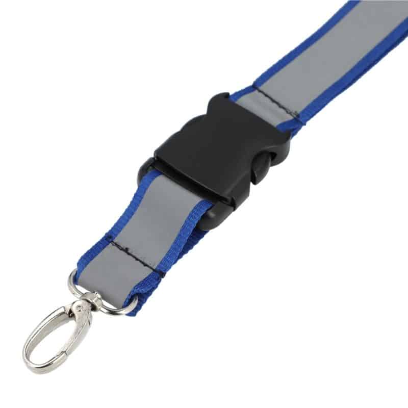 Custom Recycled Polyester Reflective Lanyard - 9