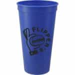 Custom Solid 24oz Recycled Stadium Cup - 6