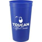 Custom Solid 32oz Recycled Stadium Cup - 5