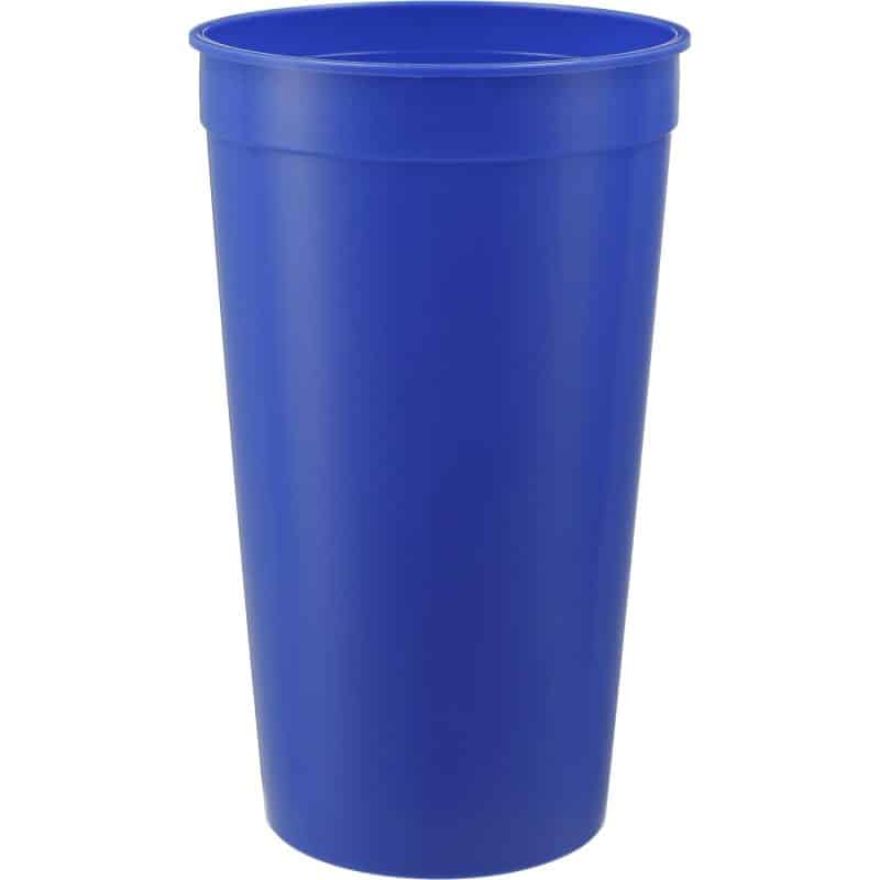 Custom Solid 32oz Recycled Stadium Cup - 6