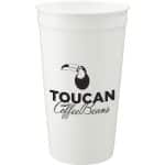 Custom Solid 32oz Recycled Stadium Cup - 8