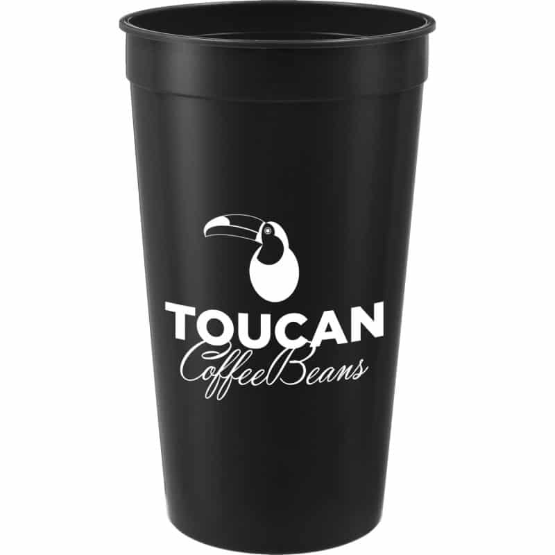 Custom Solid 32oz Recycled Stadium Cup