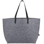 Custom THE GOODS™ Recycled Felt Shoulder Tote - 1