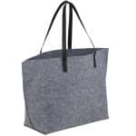Custom THE GOODS™ Recycled Felt Shoulder Tote - 4
