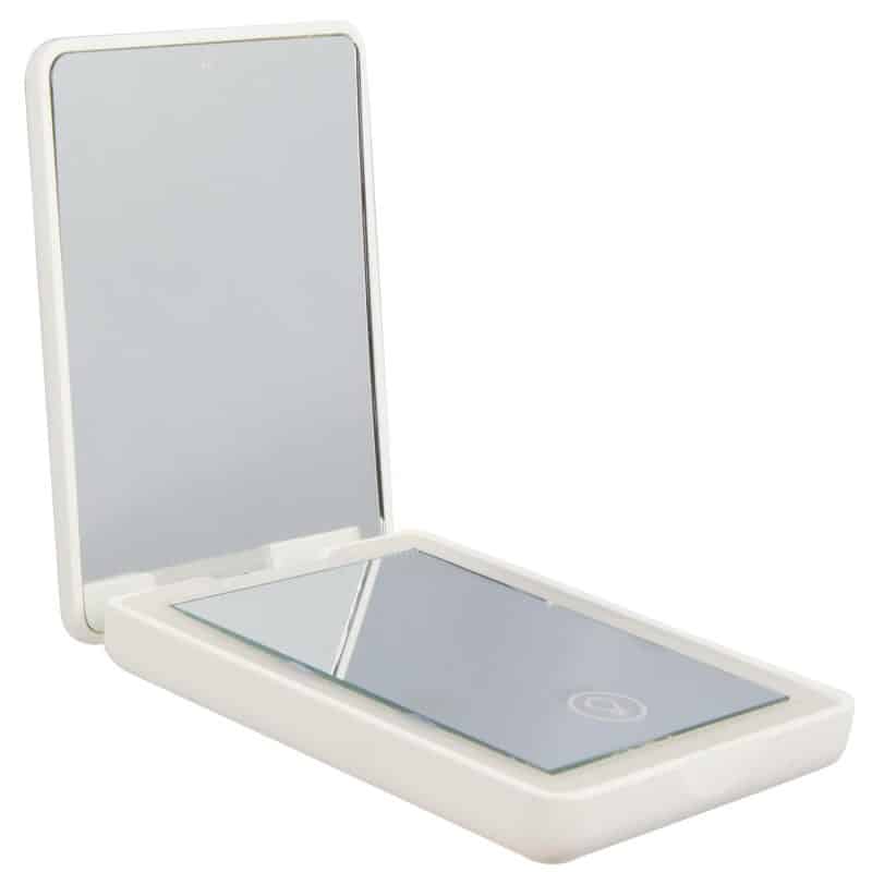Custom Rechargeable 100% RABS LED Compact Mirror - 1