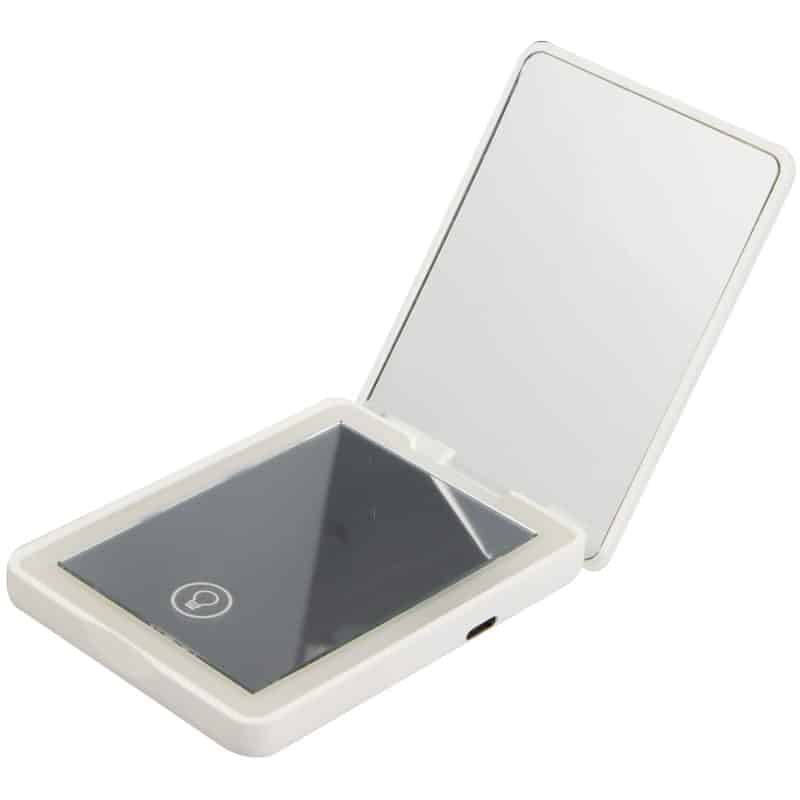 Custom Rechargeable 100% RABS LED Compact Mirror - 2
